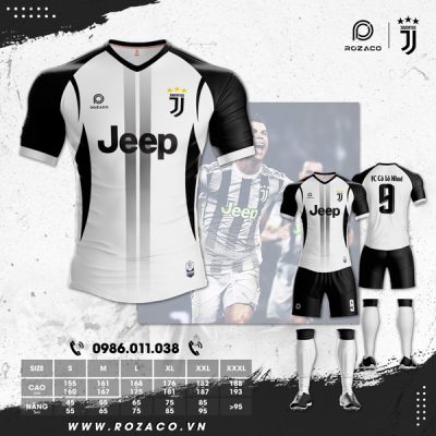 Áo Juventus tự thiết kế tại Rozaco 