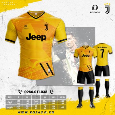 Áo Juventus tự thiết kế tại Rozaco