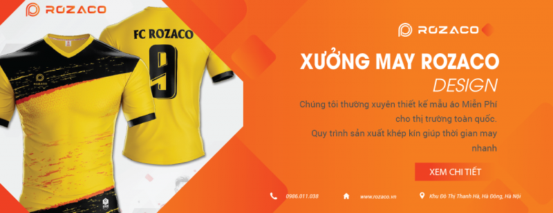 Hình ảnh Xưởng may Rozaco - Địa chỉ may quần áo bóng đá số 1 Việt Nam