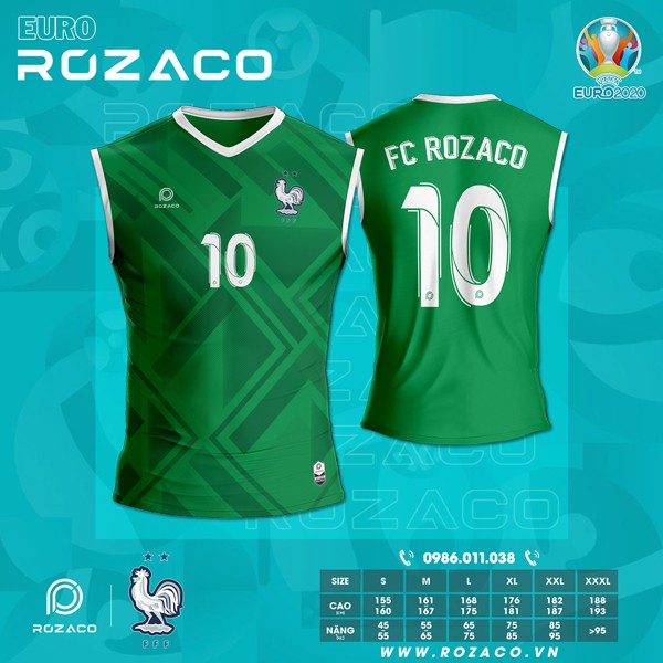 Hình ảnh Mẫu áo thể thao bên Rozaco