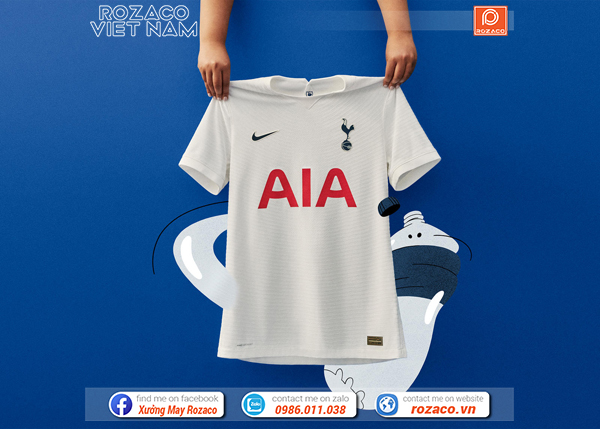 Áo bóng đá thiết kế đẹp CLB Tottenham