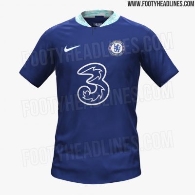 Áo bóng đá sân nhà câu lạc bộ Chelsea 2022 – 2023