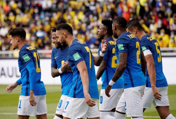 Mẫu áo sân khách đội tuyển Ecuador 2022