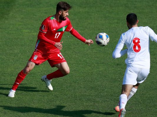 Màu áo đấu trên sân nhà đội tuyển Iran năm 2022