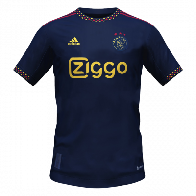 Trang phục áo đấu sân khách 2022-2023 clb Ajax