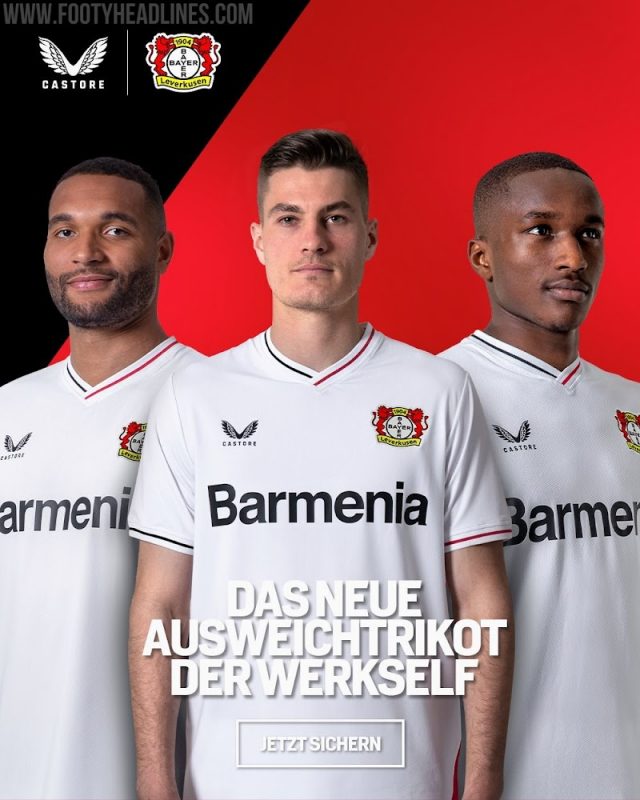 Hoàn thiện bộ sưu tập với áo đấu thứ ba CLB Leverkusen 2022/2023
