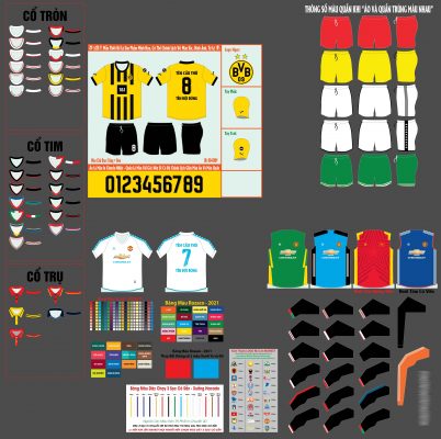 Thiết kế đồ hạo trên áo đấu Dortmund