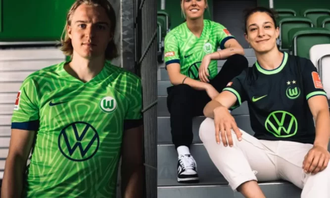 áo bóng đá Wolfsburg 2023
