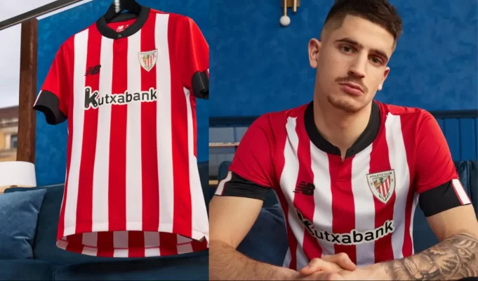 Áo CLB Athletic Bilbao 2022/2023 sân nhà