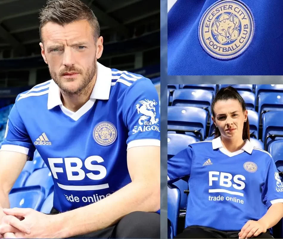 Áo đấu sân nhà CLB Leicester 2022/2023