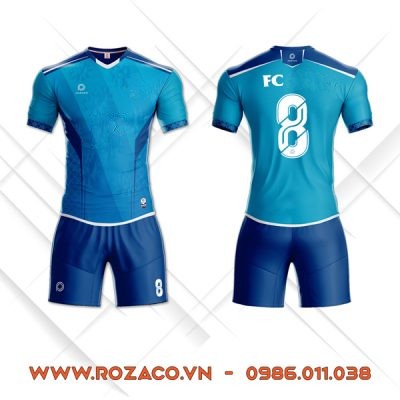 Trang phục áo đấu không logo 2022/23 màu xanh dương  xuất sắc nhất tại Rozaco 