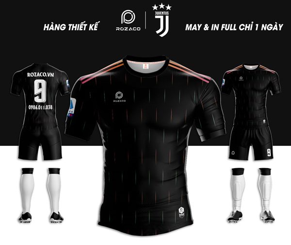Bộ dụng cụ áo đấu Juventus không logo xuất sắc nhất 2023