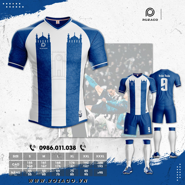 Trang phục áo đấu Málaga không logo 2022/23 xuất sắc nhất tại Rozaco 