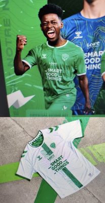 Mẫu áo sân nhà clb Sant - E'tienne 2022/23 đã được phát hành. Chiếc áo được lấy gam màu xanh lá cây làm gam màu chính của chiếc áo