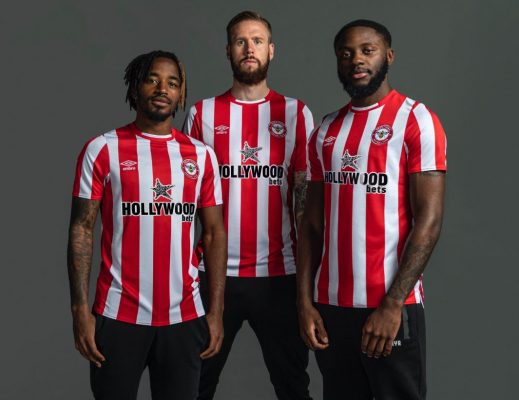 Bộ áo bóng đá sân nhà câu lạc bộ Brentford 2022/23 đã được phát hành. Cùng với các nét đẹp nổi bật. Và nó đã được sản xuất bởi Umbro