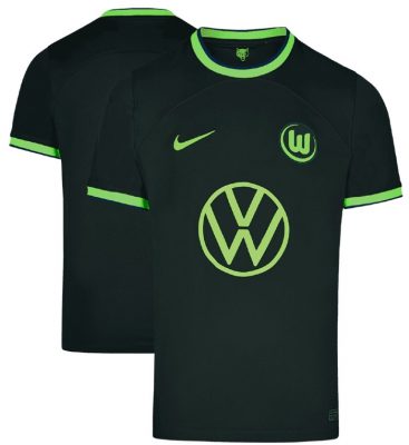 Mẫu trang phục thể thao Wolfsburg 2023 sân khách đẹp - mạnh mẽ - đẳng cấp