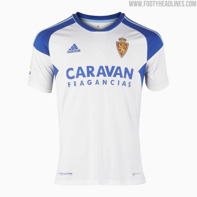 Mẫu áo bóng đá Real Zaragoza sân nhà đẹp nhất 2023