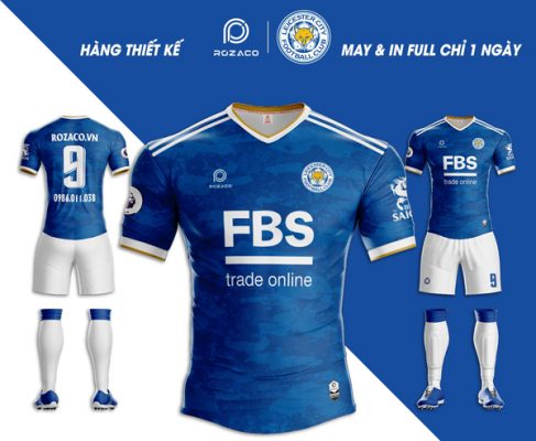 Thành phẩm áo đấu Leicester City