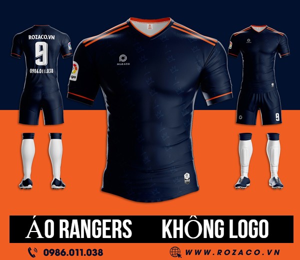 Mẫu quần áo Rangers không logo 2023 ấn tượng của năm