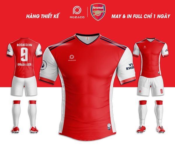 Áo Arsenal Không Logo 2023 - Giúp Bạn Thể Hiện Phong Cách Riêng