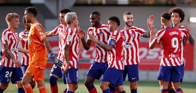 Hình ảnh Áo đấu Atletico 2022/23 sân nhà nổi bật