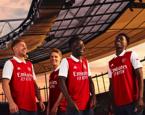 Hình ảnh đại diện cho bài viết Siêu phẩm Áo CLB Arsenal Trình Diện Tại Mùa Giải Mới 2022/2023