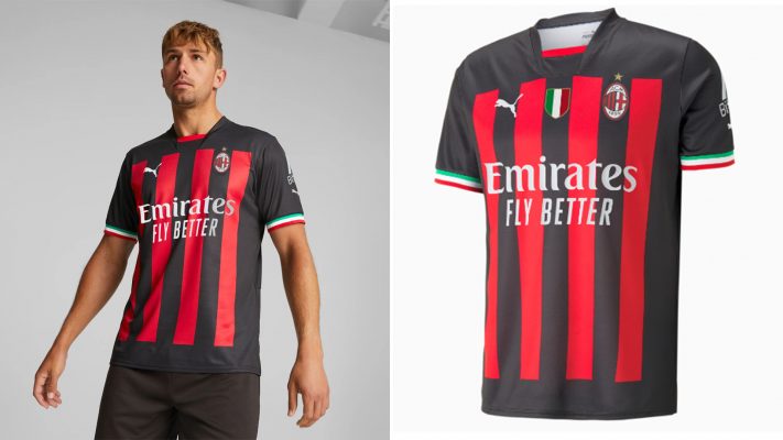 PUMA - nhà tài trợ cho áo đấu CLB AC Milan 2022/2023