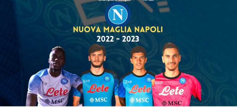 Mẫu quần áo đá bóng câu lạc bộ Napoli đẹp nhất 2023 