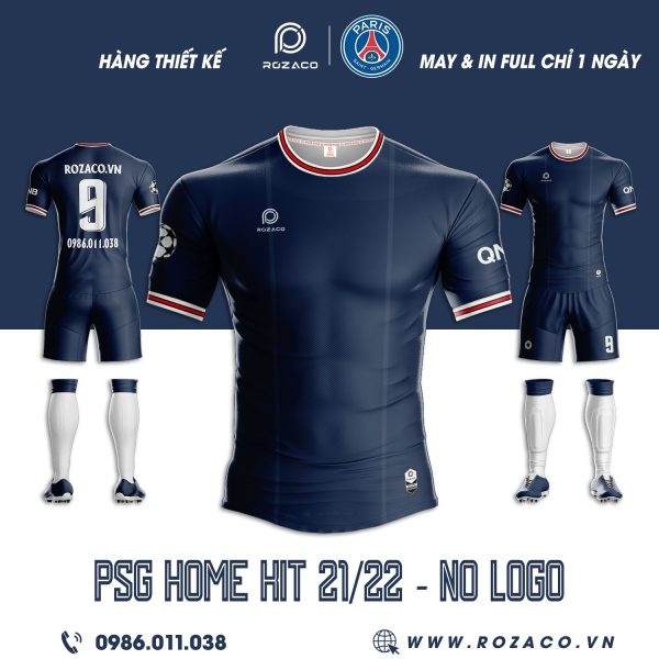 Áo CLB PSG 2023 không logo sân nhà
