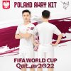 Xưởng may Rozaco vừa xuất xưởng mẫu đội tuyển Ba Lan sân khách World Cup 2022. Tuy vừa mới ra mắt nhưng bộ trang phục này đã nhận được những đánh giá tốt từ khách hàng.
