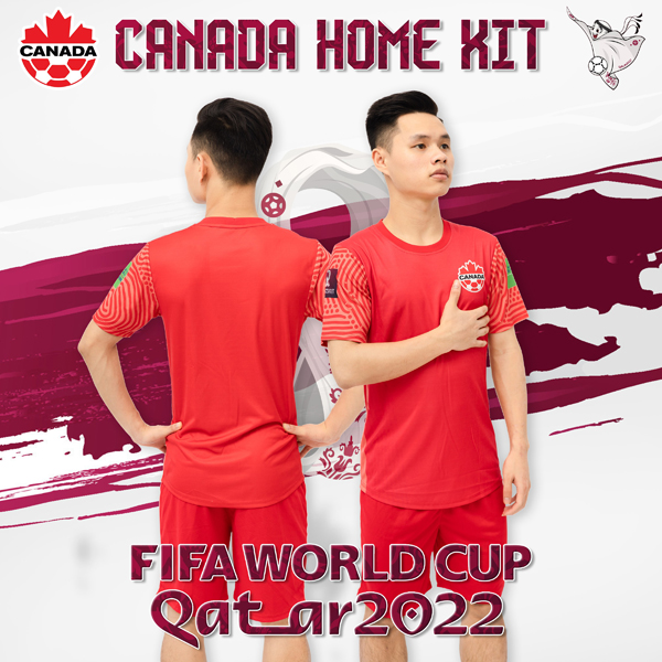 Xưởng Rozaco đang chào bán mẫu áo đội tuyển Canada sân nhà World Cup 2022. Sản phẩm tốt, giá rẻ, nhiều ưu đãi và quà tặng khủng.