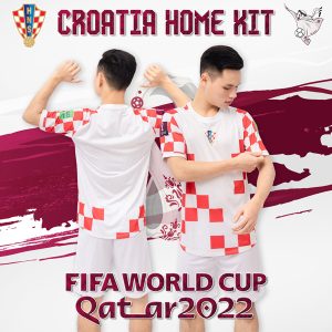 Cháy hết mình với mùa World Cup 2022 cùng với áo đội tuyển Croatia sân nhà tại xưởng may Rozaco. Chắc chắn bộ trang phục này sẽ làm bạn hài lòng.