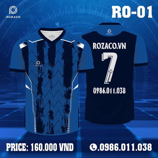 Thêm một mẫu áo bóng đá không logo tím than RO-01 tại xưởng may Rozaco vừa được ra mắt. Với sự kết hợp màu sắc vô cùng tinh tế cùng các họa tiết mới mẻ cộng thêm các điểm nhấn hài hòa trên thiết kế mang đến vẻ bề ngoài vô cùng ấn tượng.